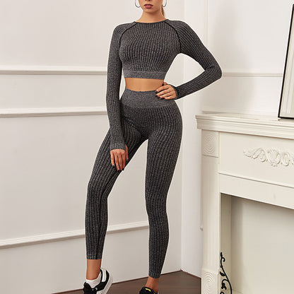 Winter New Women Suits Gym Fitness Leggings