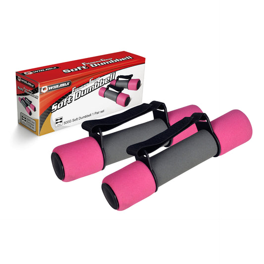Ladies Dumbbell Home Exercise Fitness Equipment Gym Aerobics A Pair Of Foam Dumbbells