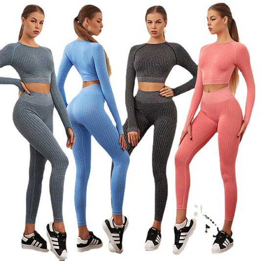 Winter New Women Suits Gym Fitness Leggings